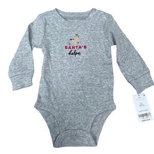 Carter’s‎ Santa’s Helper Onsie 6 Months NWT